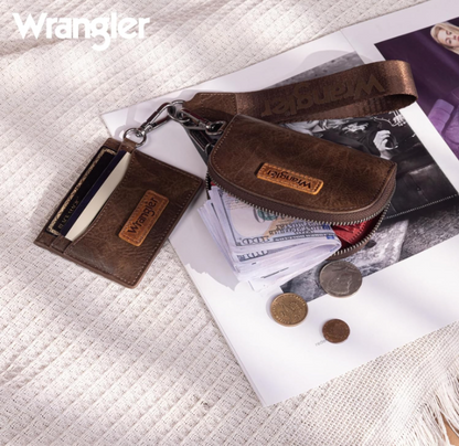 Wrangler Dual Pouch Wristlet