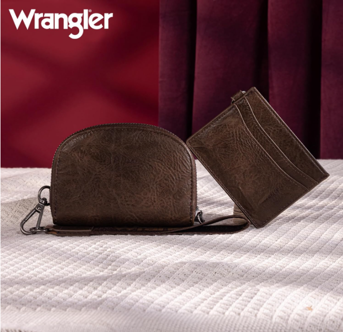 Wrangler Dual Pouch Wristlet