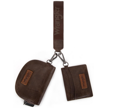 Wrangler Dual Pouch Wristlet