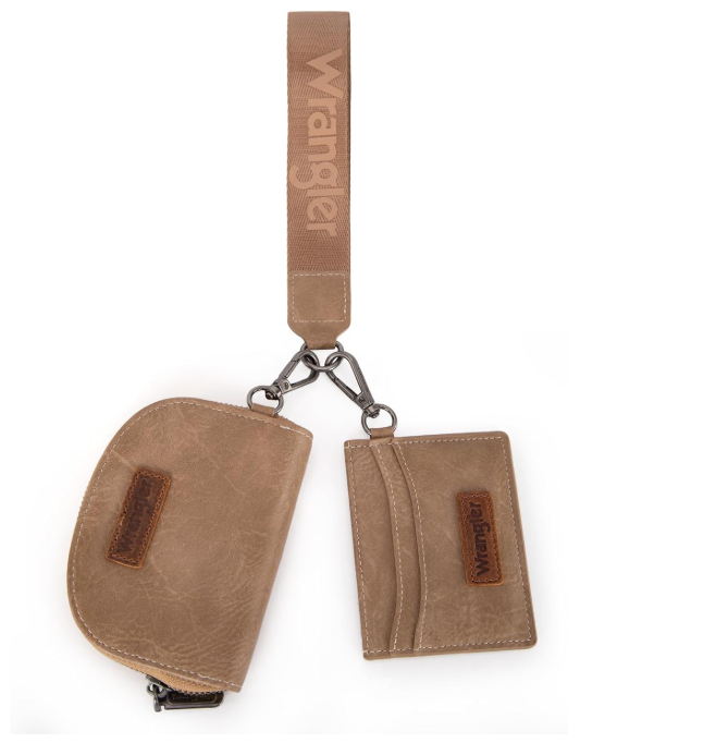 Wrangler Dual Pouch Wristlet