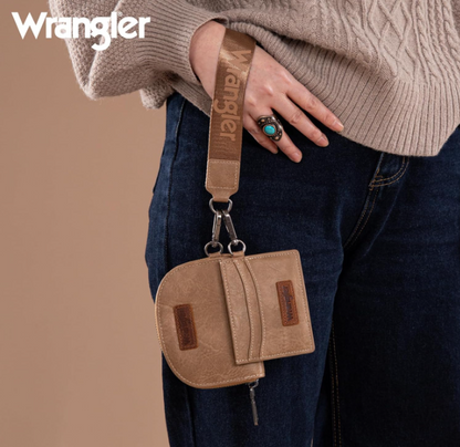 Wrangler Dual Pouch Wristlet