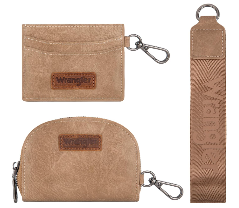 Wrangler Dual Pouch Wristlet