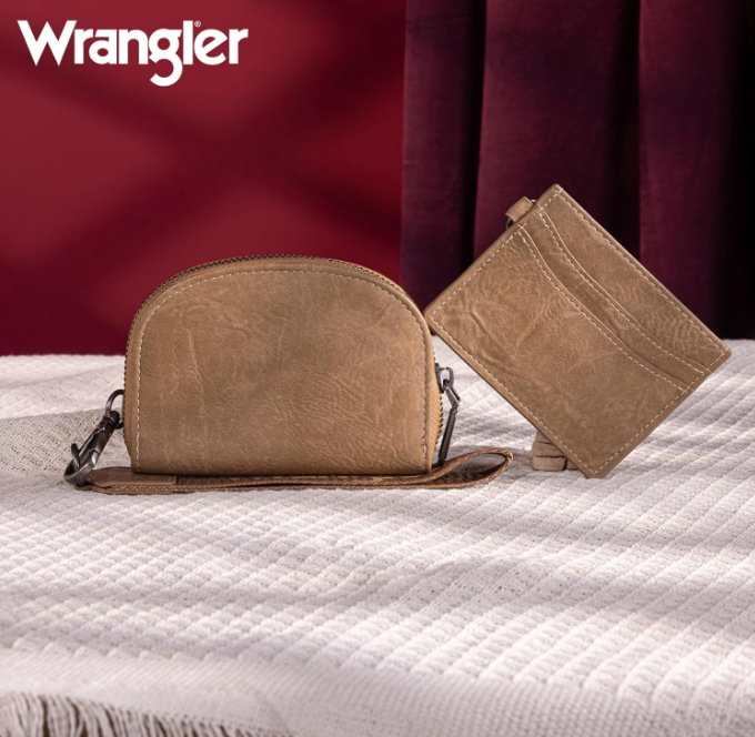 Wrangler Dual Pouch Wristlet