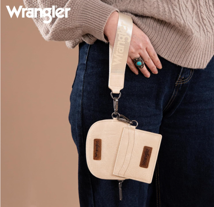 Wrangler Dual Pouch Wristlet