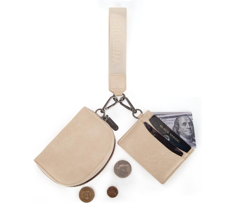 Wrangler Dual Pouch Wristlet