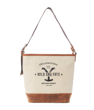 Yellowstone Ivory Dominion Shoulder Bag - Ivory