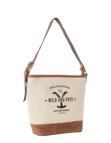 Yellowstone Ivory Dominion Shoulder Bag - Ivory
