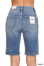 ZENANA HIGH WAISTED BERMUDA SHORT PANTS