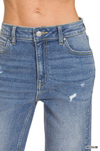 ZENANA HIGH WAISTED BERMUDA SHORT PANTS