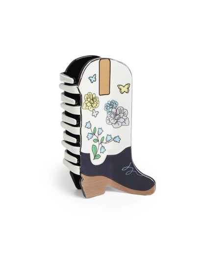 BANDED - Cowgirl Boot Claw Clip