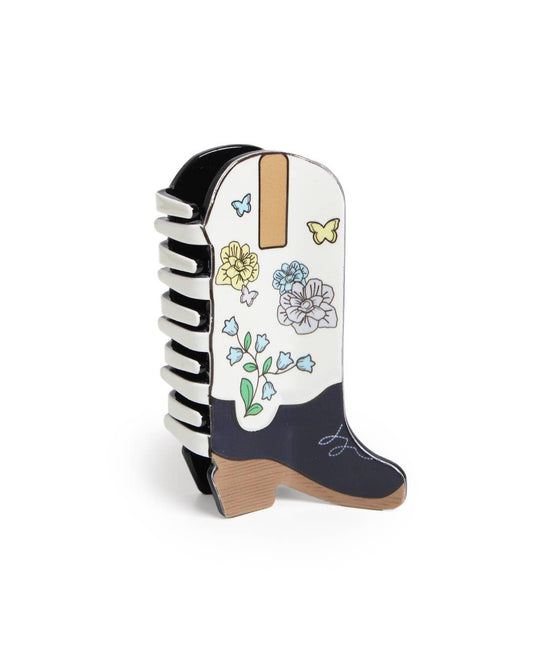 BANDED - Cowgirl Boot Claw Clip