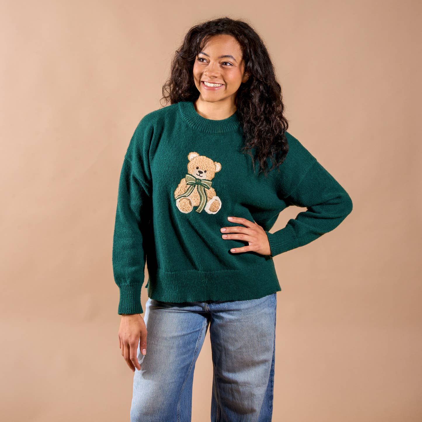 The Darling Effect - Classic Sweater-Teddy Bear Theo