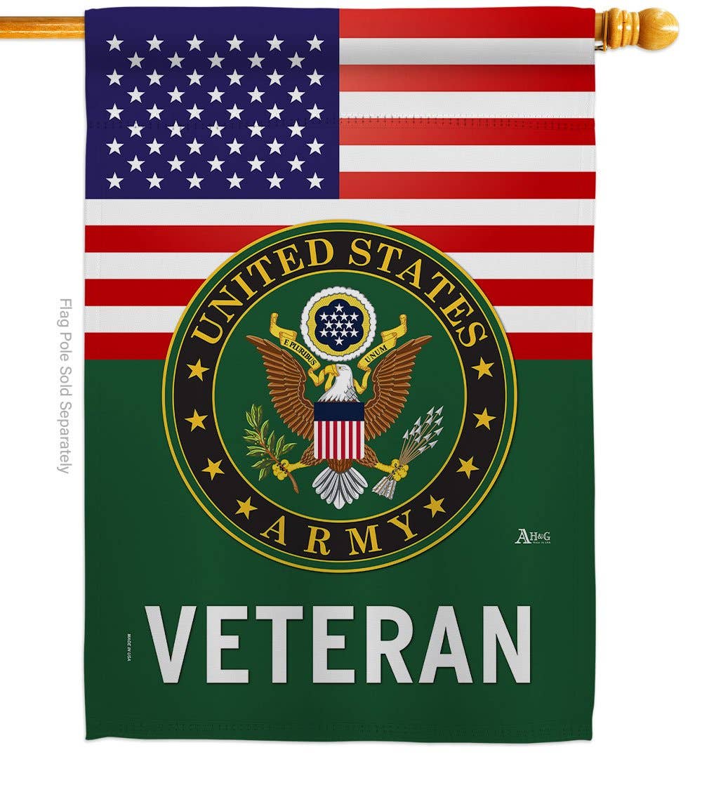 Two Group Flag Co - Flag Us Army Veteran Usa Old Glory Armed Forces Day Garden
