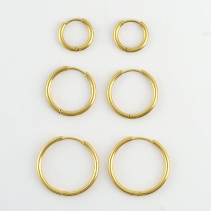 Howard's - Narelle Waterproof Classic Hoop Earring Trio