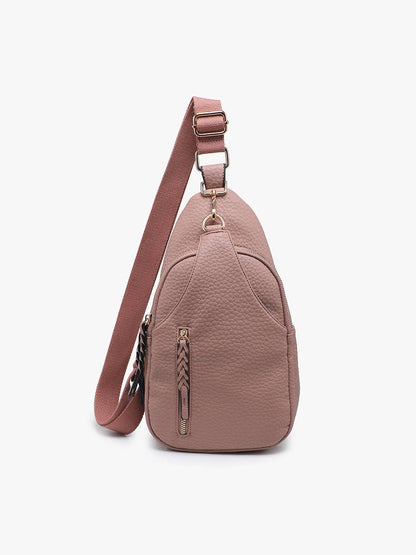 Nikki Dual Compartment Crossbody Sling Bag