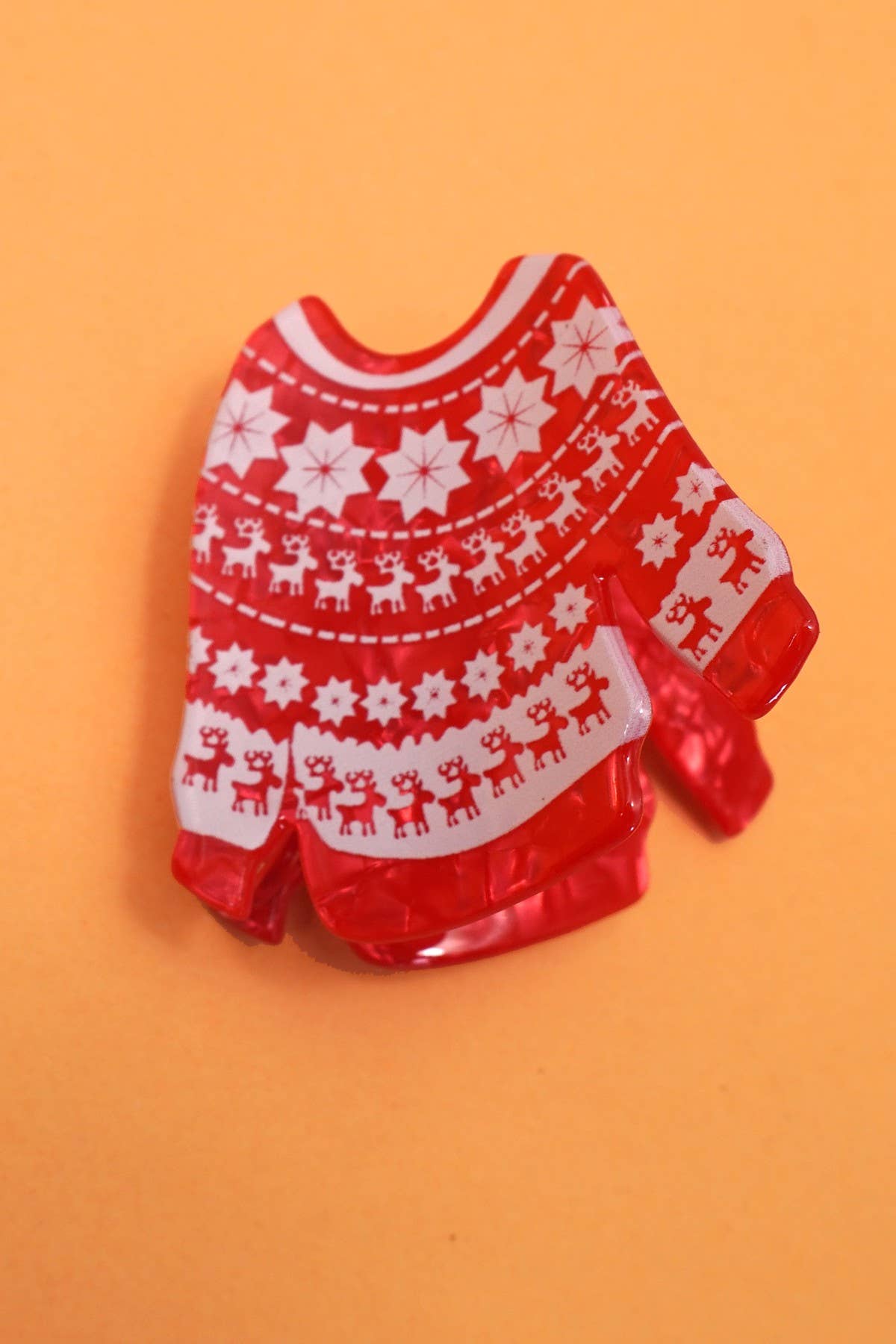 JOSSLYN by wall to wall - CHRISTMAS TREE SANTA SNOWMAN HAIR CLAW CLIPS |