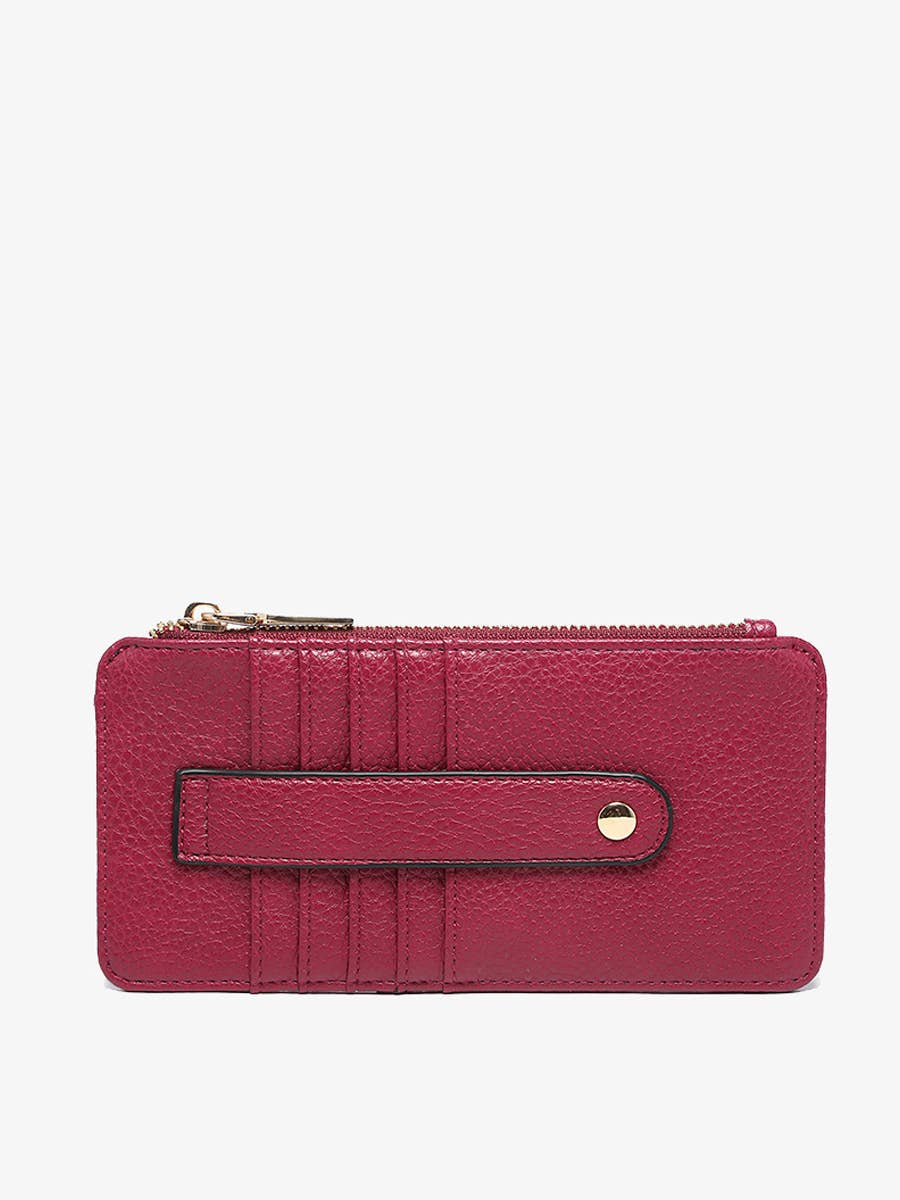 Jen & Co. - WL1889 Saige Slim Card Holder Women's Wallet