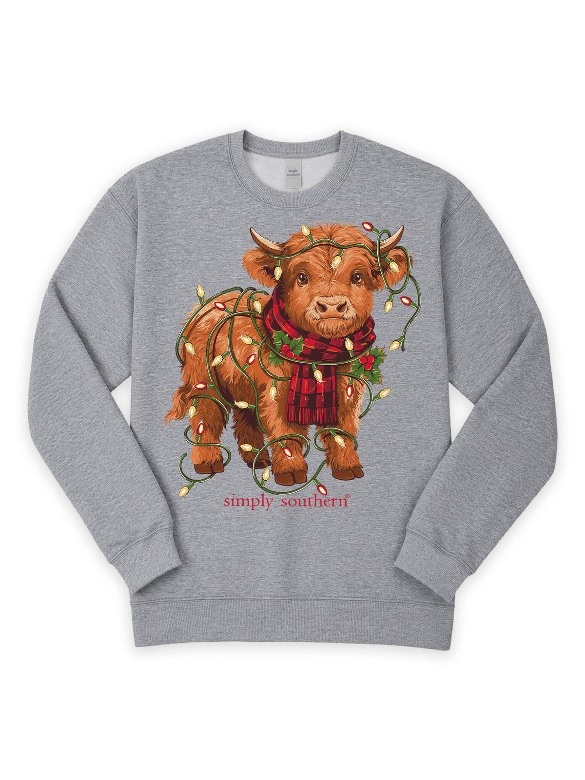 simply southern - Lights Highland Cow