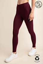 Rae Mode - PLUS SIZE BUTTER SOFT BASIC FULL LENGTH LEGGINGS