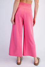 Rae Mode - MODAL SCUBA CROPPED WIDE PANT