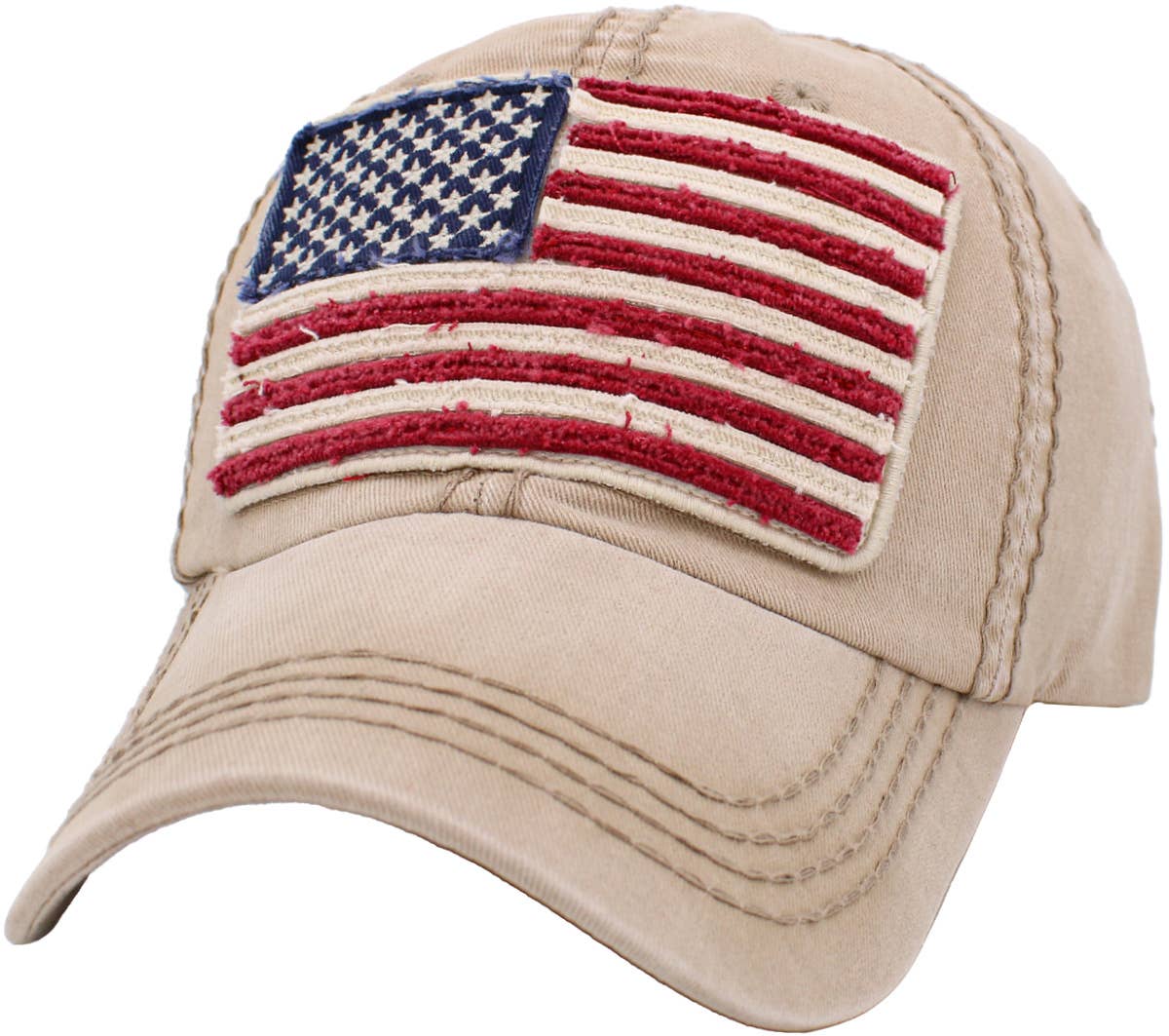 USA Flag Vintage Ballcap