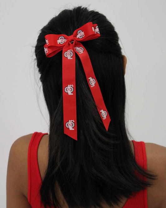 BANDED - Ohio State® Bow Barrette