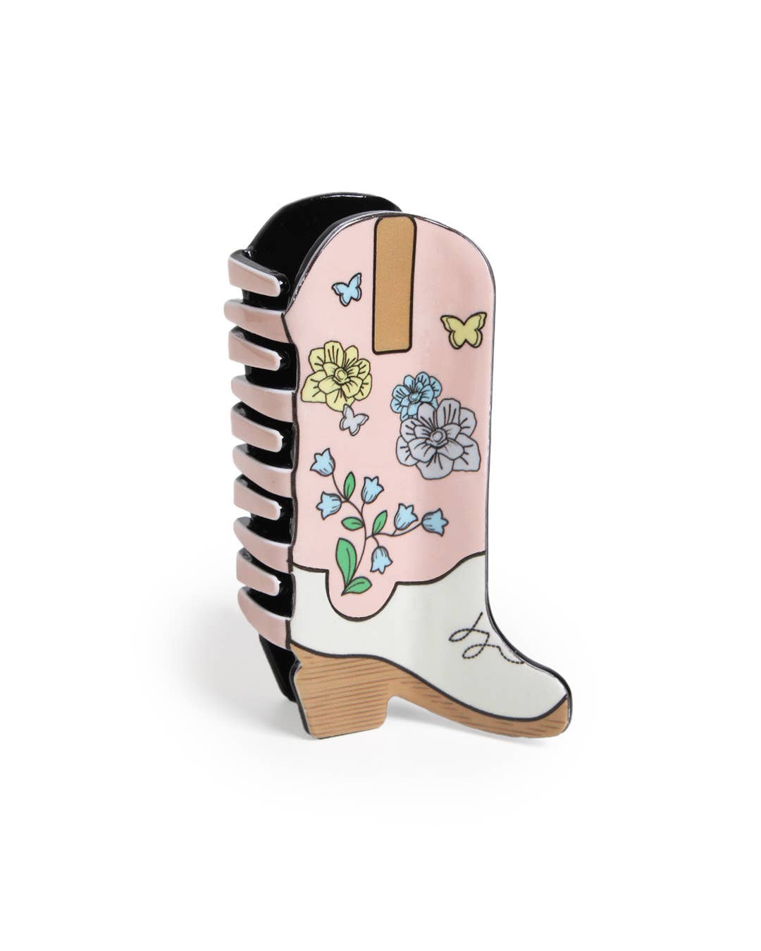 BANDED - Cowgirl Boot Claw Clip