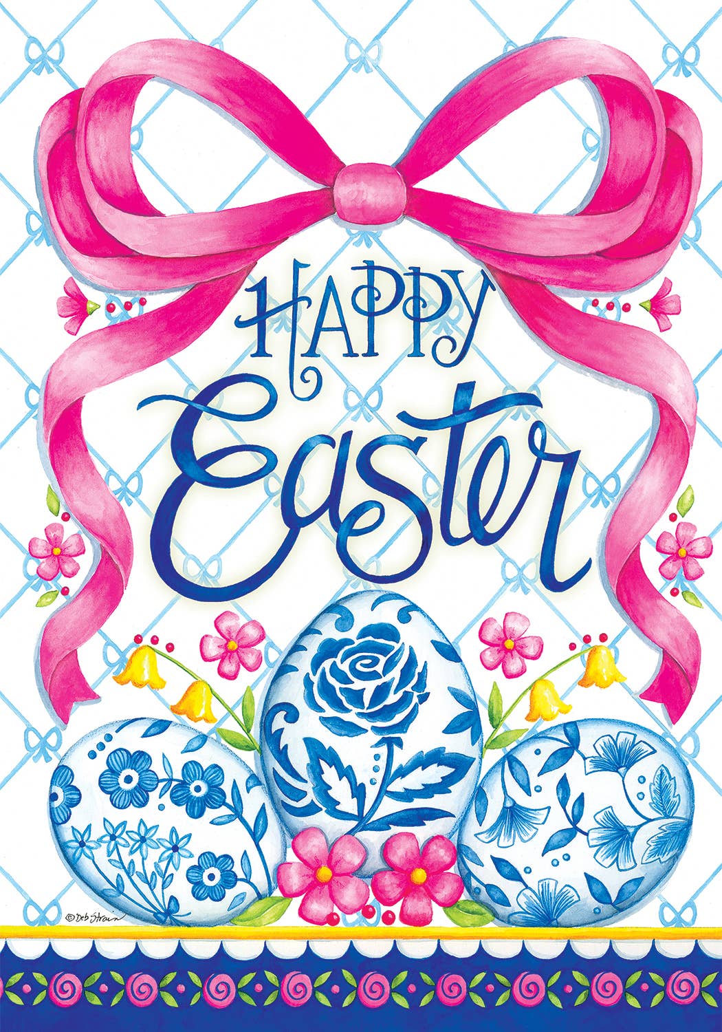 Chinoiserie Eggs-Flag