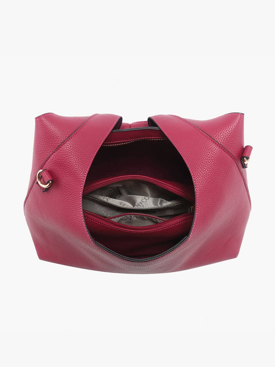 Jen & Co. - M2603 Adrianne Soft Hobo w/ Inner Bag