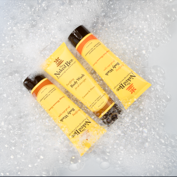 The Naked Bee - 8 oz Orange Blossom Honey Velvety Smooth Body Wash