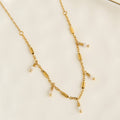 Howard's - Waterproof Necklace 15" Station Moonstone Jewelry Narelle