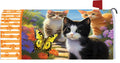 Custom Decor - LG Mailbox Makeover-Kittens and Butterflies