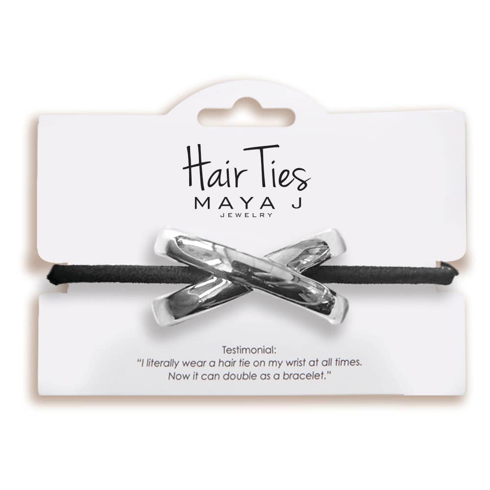 Maya J - Bold Hair Ties - 14K Gold-Plated Brass