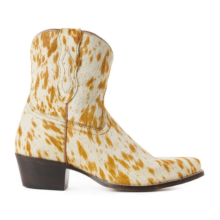 Myra Bag - Cowdie Western Hairon Leather Booties