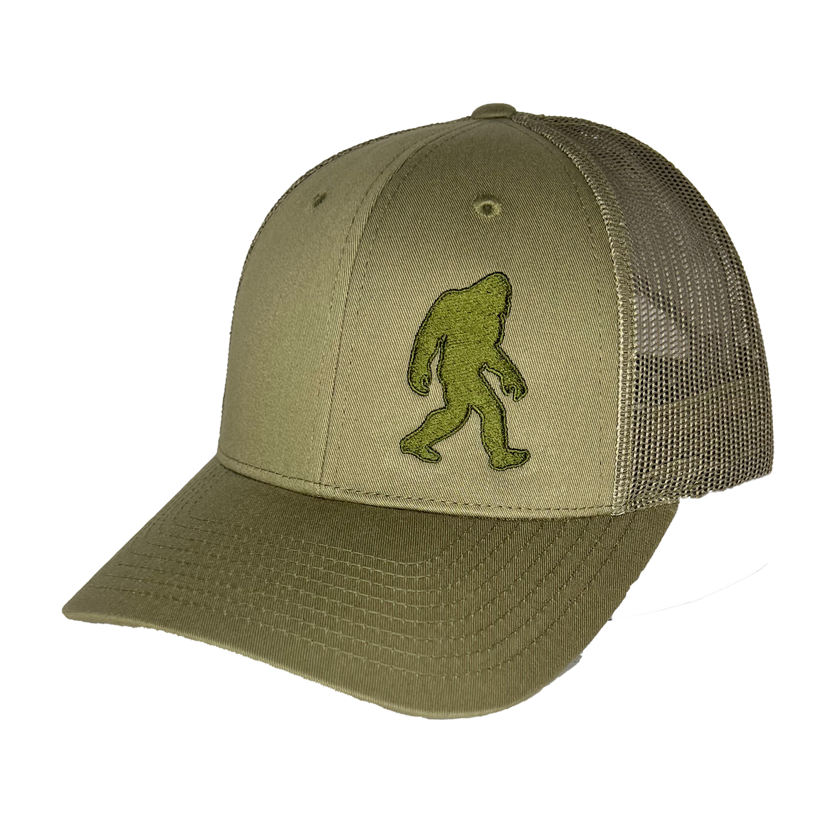 Direction Apparel - Sasquatch Embroidered Curved Bill Trucker Cap
