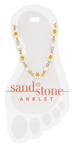 Sand and Stone Anklets
