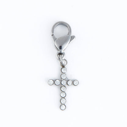 Howard's - Narelle Waterproof Pave Cross Charm