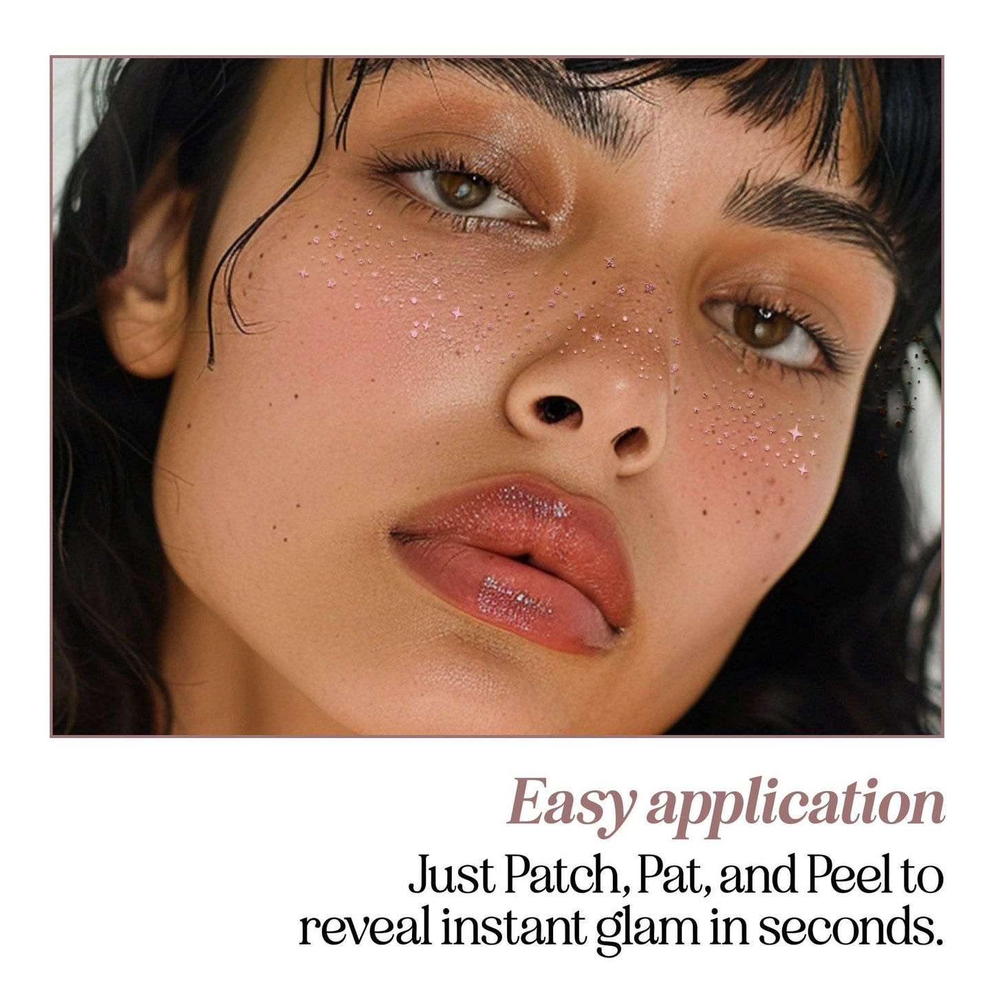 Fazit - Rose Gold Stardust Speckles Makeup Patches