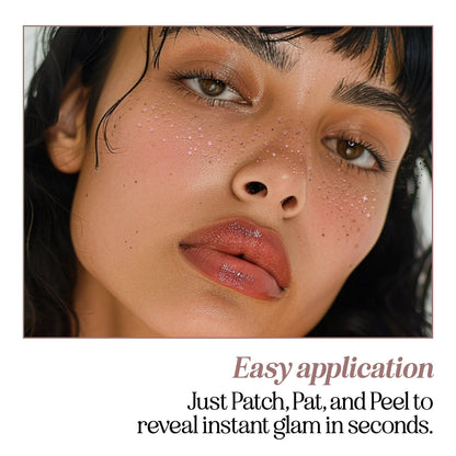 Fazit - Rose Gold Stardust Speckles Makeup Patches
