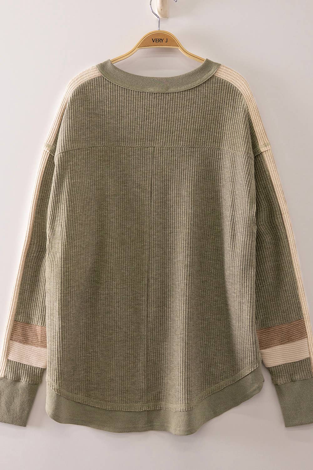 Krissie Waffle Knit Pullover Sweater