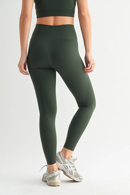 Mono B - Newport FlexForm Foldover High-Waisted Leggings