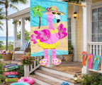 Large Crazy Leg Flamingo Hat