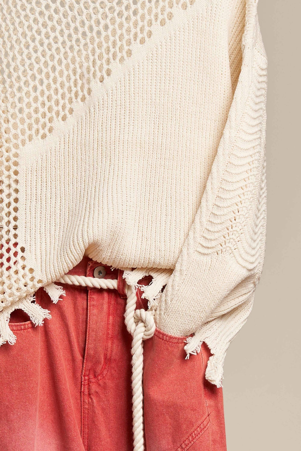 Mello. - Multi Texture Sweater