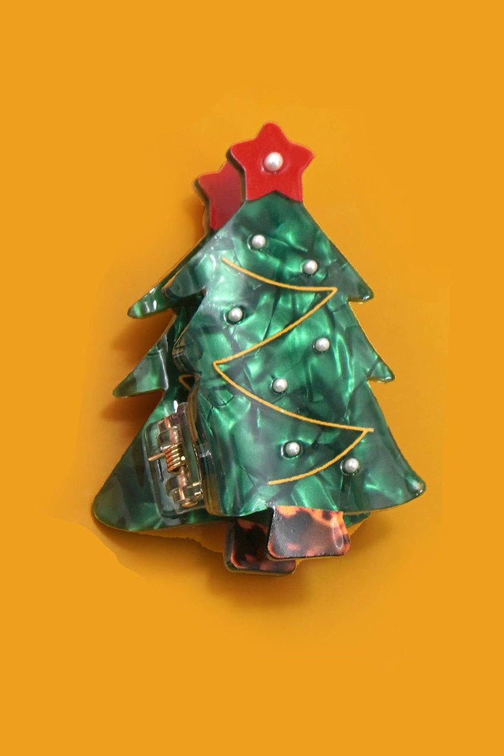 JOSSLYN by wall to wall - CHRISTMAS TREE SANTA SNOWMAN HAIR CLAW CLIPS |