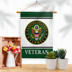 Two Group Flag Co - Army Veteran Armed Forces Military Decor Flag