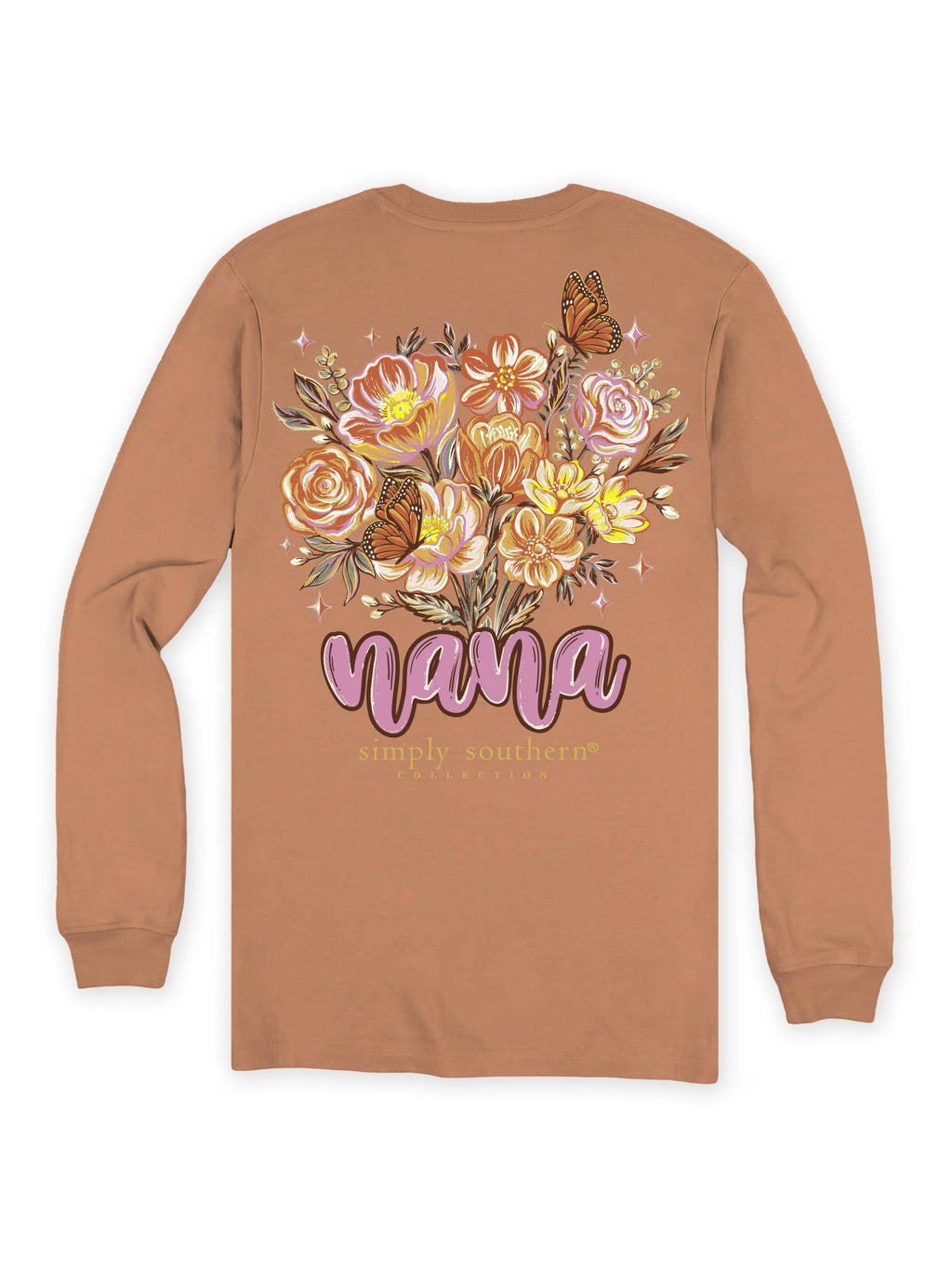 simply southern - Long Sleeve Nana T-Shirt