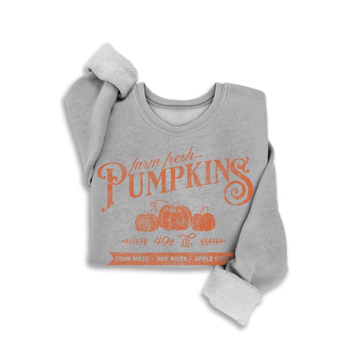 FARM FRESH PUMPKINS MINERAL SWEATSHIRTS-HRTandLUV
