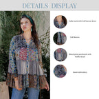 Young Threads - Limited Edition Sweater Knit Jhabla Top with Graceful Tiers