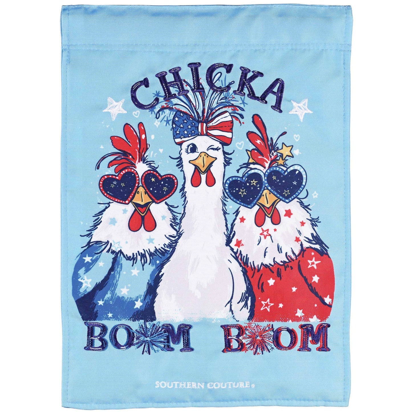 Garden Flag Chicka Boom Boom
