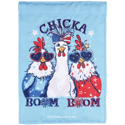 Garden Flag Chicka Boom Boom